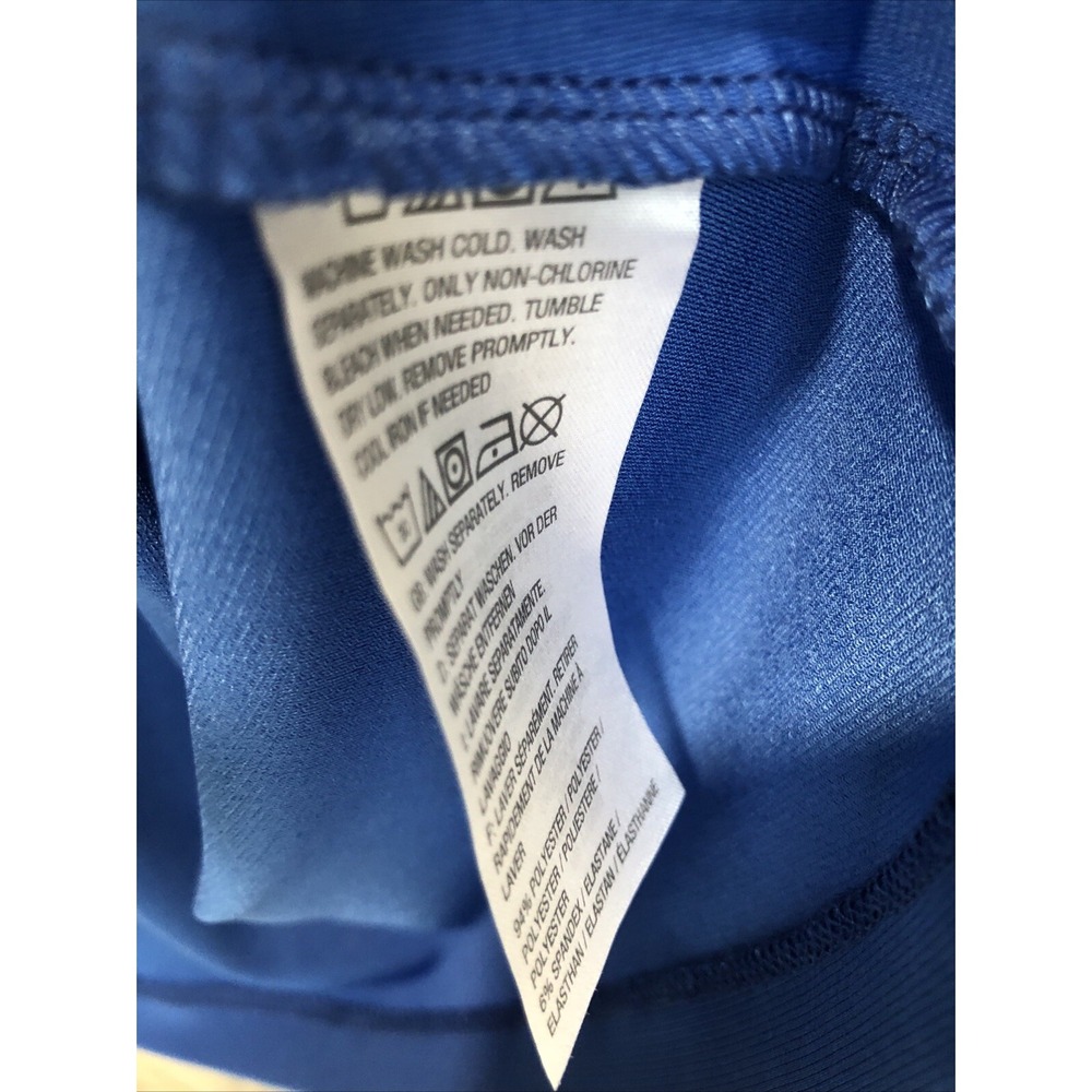 Women with Control Flounce Sleeve Top Blue Career Slimming  size Small NWOT New - Picture 11 of 13